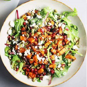25 Best Fall Salads 17 Roasted Sweet Potato Salad 2