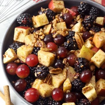 25 Best Fall Salads 14 bowl of fall fruit salad